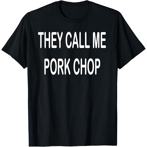 Amazon.com: Pork Chop Apparel - Awesome Funny Chops Lover Design T